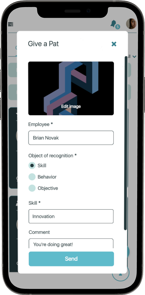 PatPat360 overview, OKR platform, employee engagement, business goals, strategy execution
